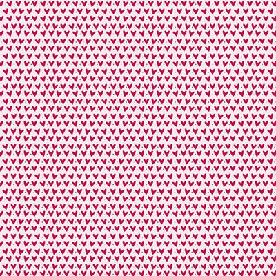 Heidi Grace - Love Blossoms - Hearts with Glitter 12x12 paper  (pack of 5)